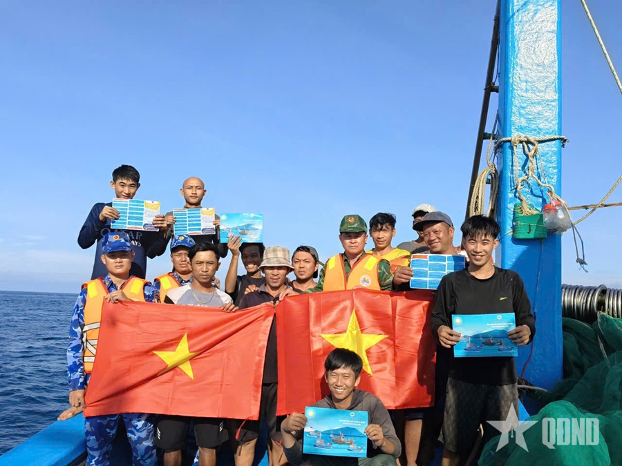 Bộ đội Biên phòng quyết liệt ngăn chặn khai thác hải sản bất hợp pháp